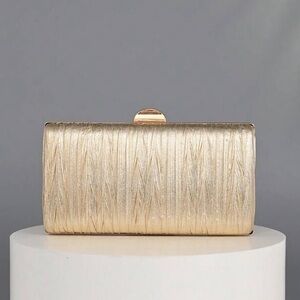 Elegant Gold Clutch